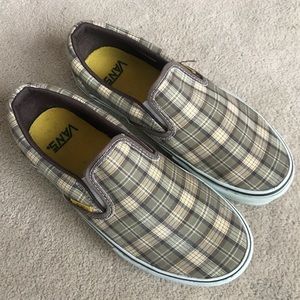vans espresso slip ons